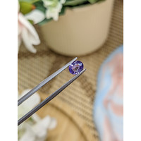 0.71 Ct. Purple Sapphire from Ceylon (Sri Lanka) Life Style