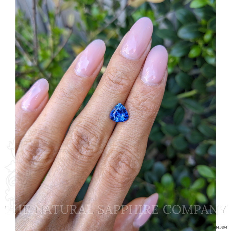 2.09 Ct. Blue Sapphire from Ceylon (Sri Lanka)