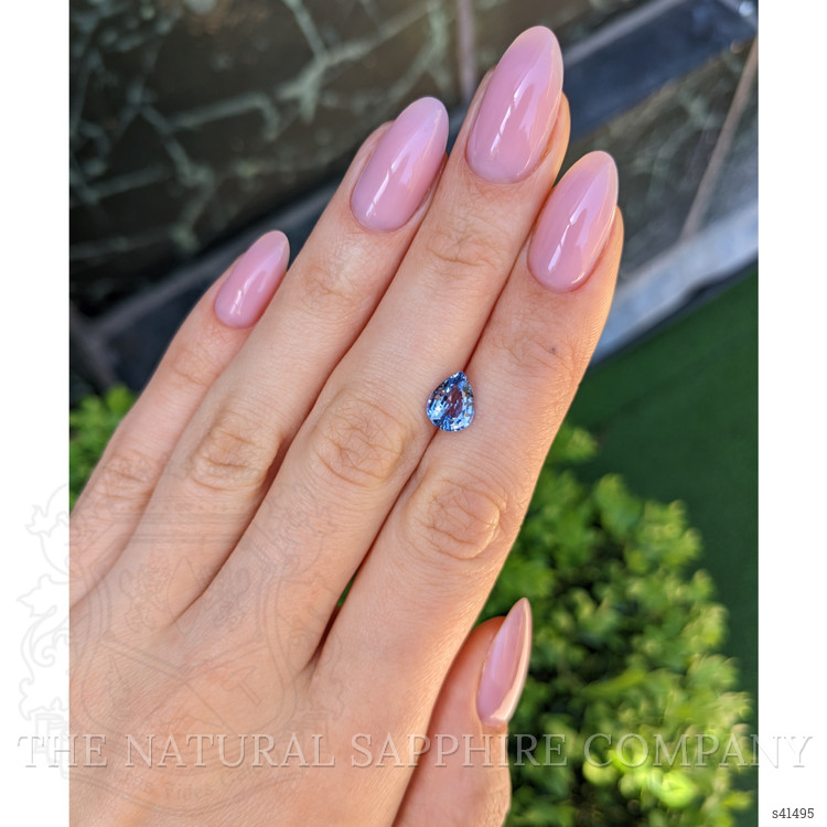 2.07 Ct. Blue Sapphire from Ceylon (Sri Lanka)
