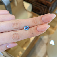 2.07 Ct. Blue Sapphire from Ceylon (Sri Lanka) Life Style