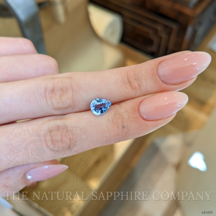 2.07 Ct. Blue Sapphire from Ceylon (Sri Lanka)