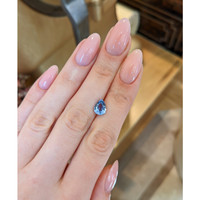 2.07 Ct. Blue Sapphire from Ceylon (Sri Lanka) Life Style