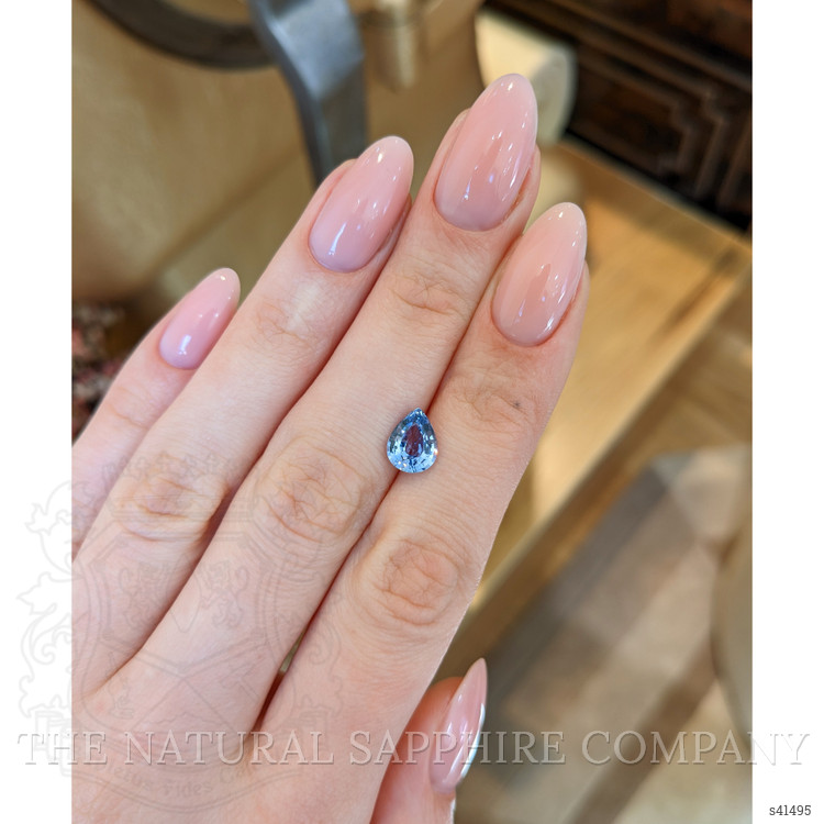 2.07 Ct. Blue Sapphire from Ceylon (Sri Lanka)