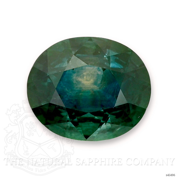 2.95 Ct. Bluish Green Sapphire from Montana