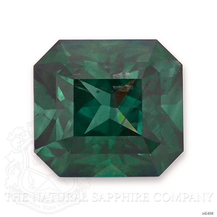 3.40 Ct. Bluish Green Sapphire from Ceylon (Sri Lanka)