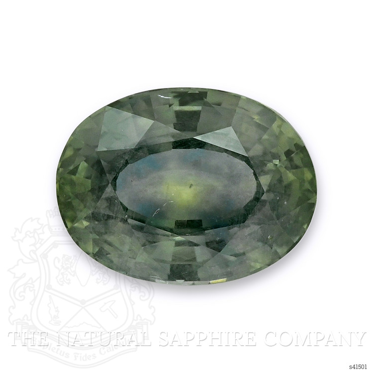 3.03 Ct. Yellowish Green Sapphire from Montana