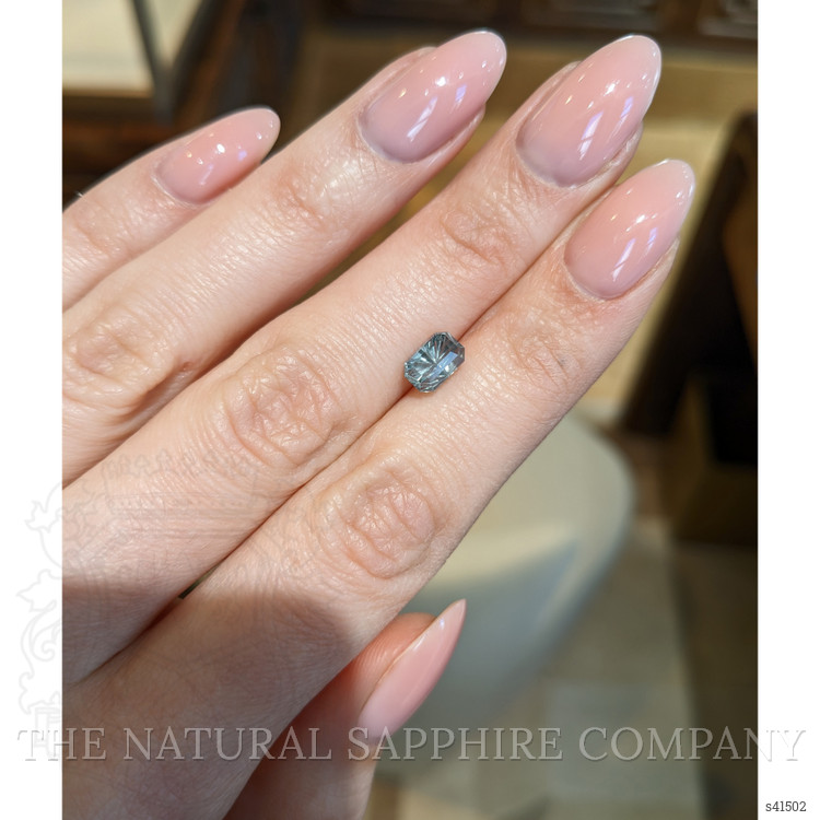 2.15 Ct. Bluish Green Sapphire from Montana