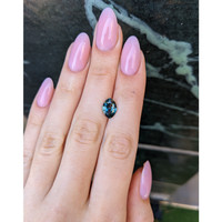 2.86 Ct. Bluish Green Sapphire from Montana Life Style
