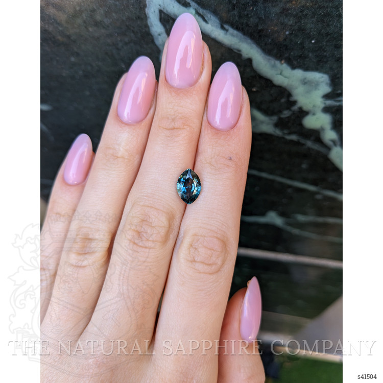 2.86 Ct. Bluish Green Sapphire from Montana