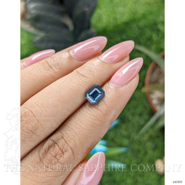 1.63 Ct. Greenish Blue Sapphire from Africa