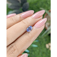 1.01 Ct. Violet Sapphire from Ceylon (Sri Lanka) Life Style
