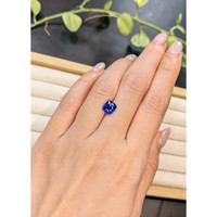 2.58 Ct. Blue Sapphire from Ceylon (Sri Lanka) Life Style