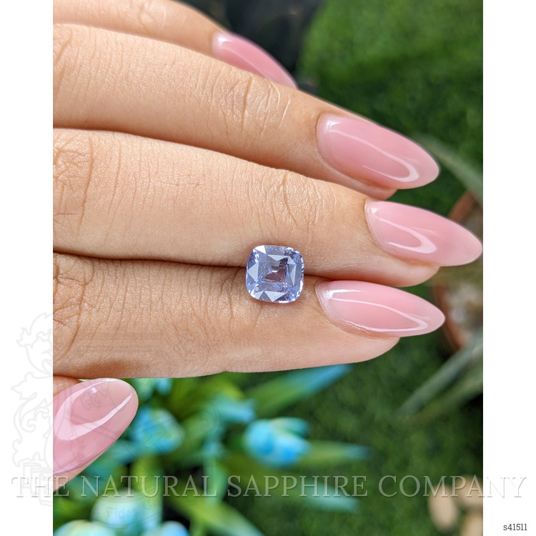 1.83 Ct. Violet Sapphire from Ceylon (Sri Lanka)