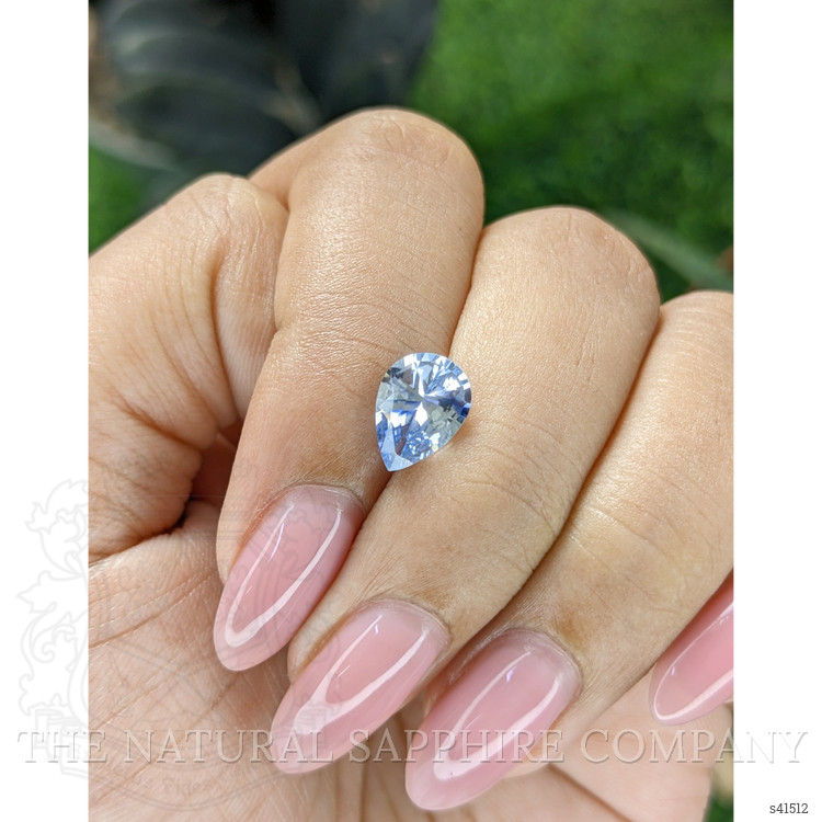 1.86 Ct. Blue Sapphire from Ceylon (Sri Lanka)