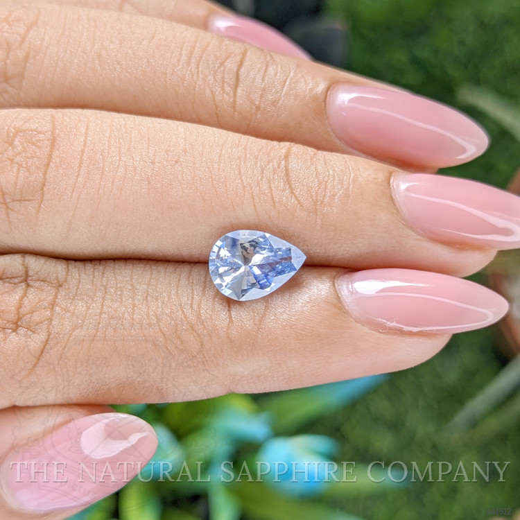 1.86 Ct. Blue Sapphire from Ceylon (Sri Lanka)