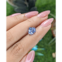 2.09 Ct. Blue Sapphire from Ceylon (Sri Lanka) Life Style