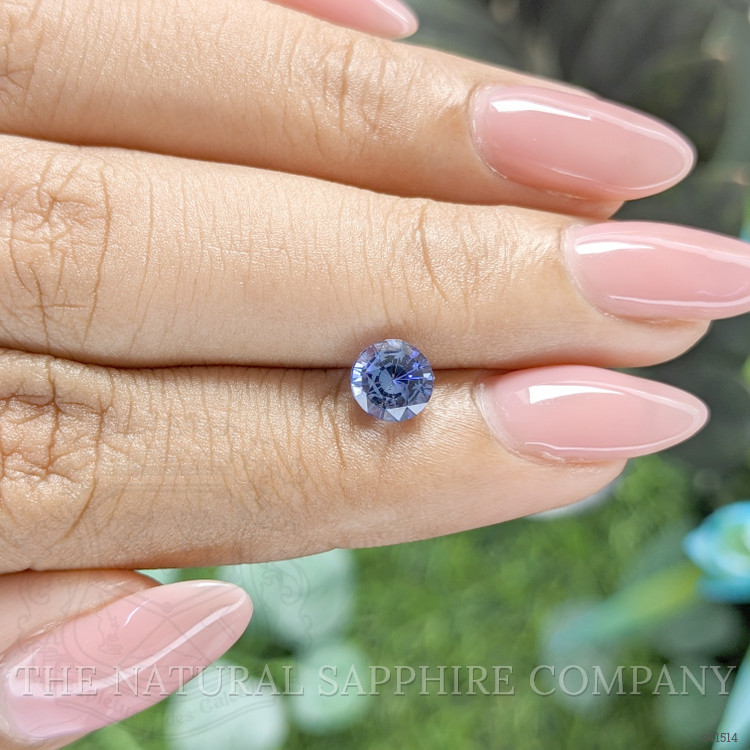 1.24 Ct. Blue Sapphire from Ceylon (Sri Lanka)