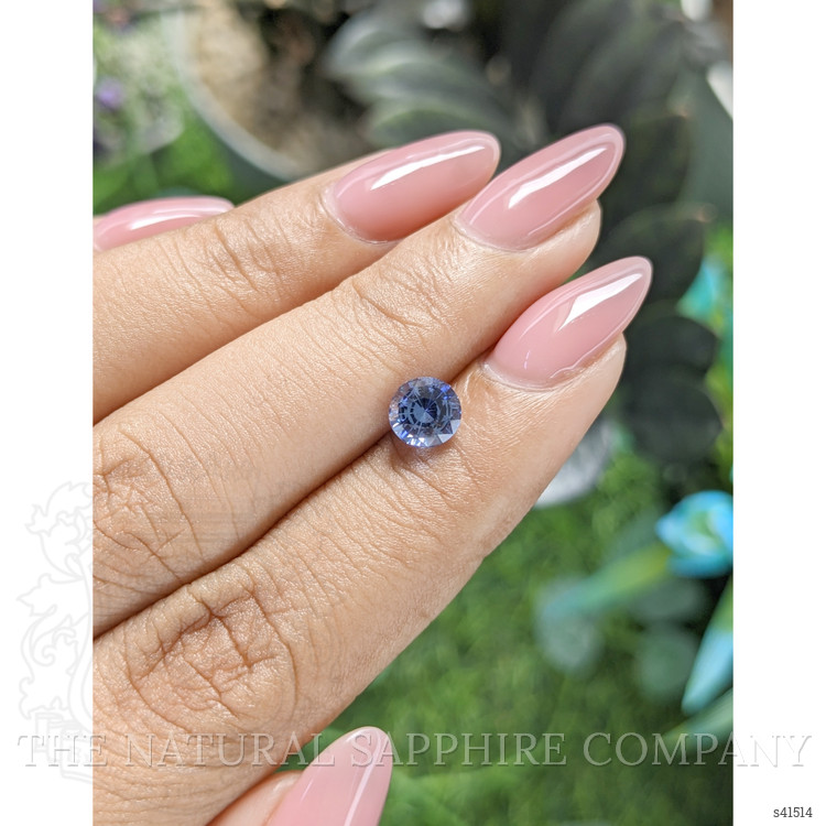 1.24 Ct. Blue Sapphire from Ceylon (Sri Lanka)