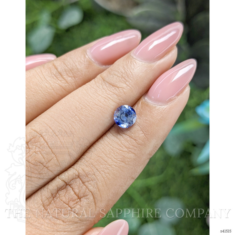 1.00 Ct. Blue Sapphire from Ceylon (Sri Lanka)