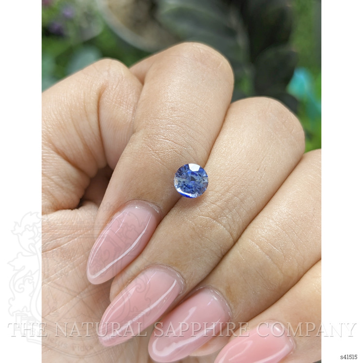 1.00 Ct. Blue Sapphire from Ceylon (Sri Lanka)