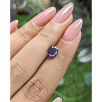 1.18 Ct. Violet Sapphire from Africa Life Style
