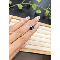 2.53 Ct. Blue Sapphire from Ceylon (Sri Lanka) Life Style