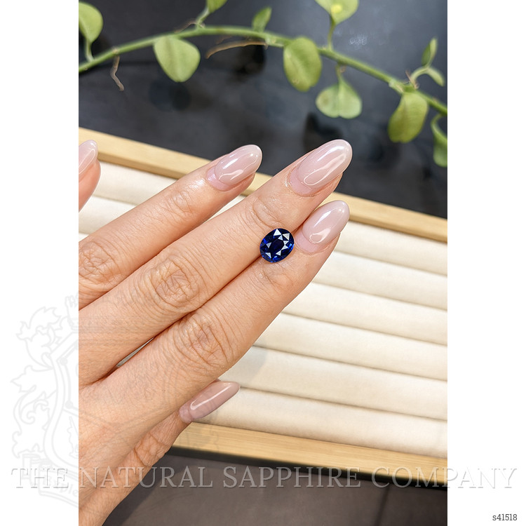 2.53 Ct. Blue Sapphire from Ceylon (Sri Lanka)
