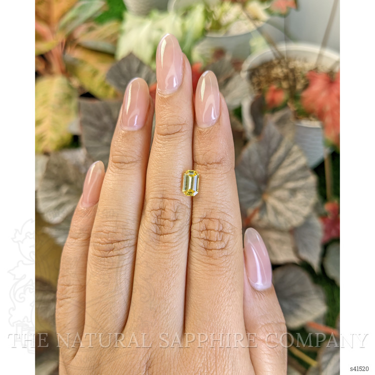 1.36 Ct. Yellow Sapphire from Ceylon (Sri Lanka)