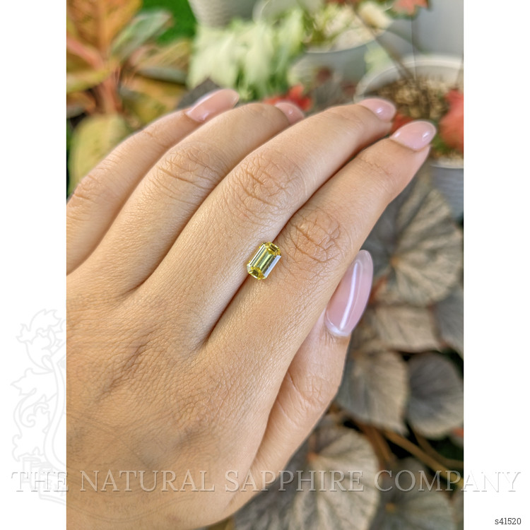 1.36 Ct. Yellow Sapphire from Ceylon (Sri Lanka)