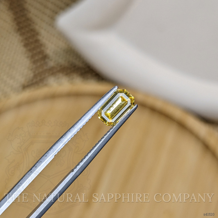 1.36 Ct. Yellow Sapphire from Ceylon (Sri Lanka)