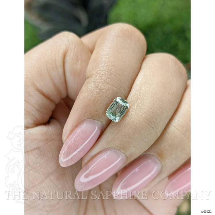 1.11 Ct. Green Sapphire from Africa