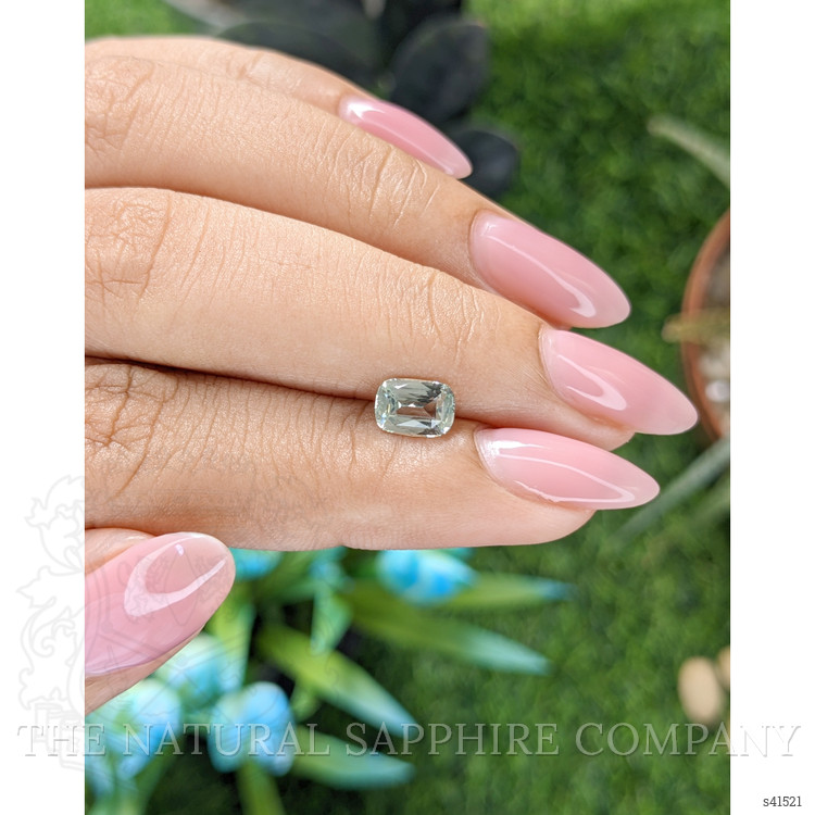 1.11 Ct. Green Sapphire from Africa