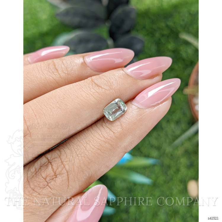 1.11 Ct. Green Sapphire from Africa