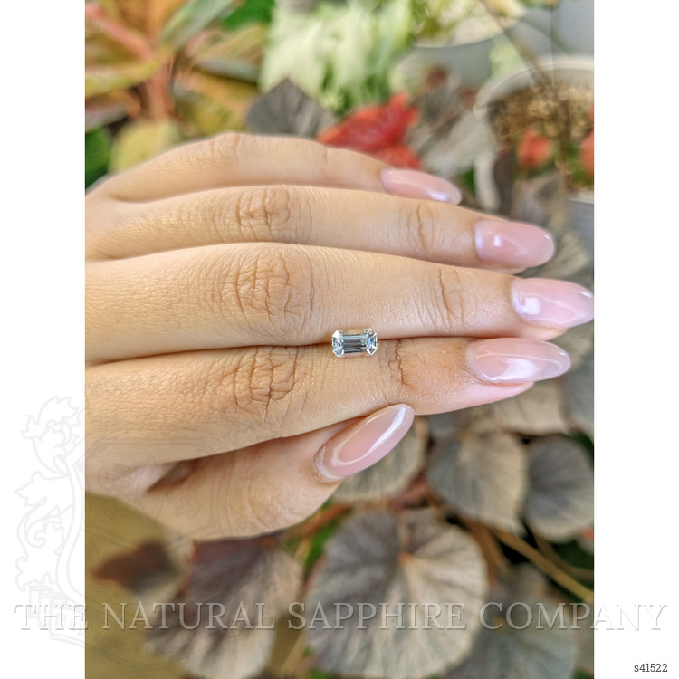 1.04 Ct. White Sapphire from Ceylon (Sri Lanka)