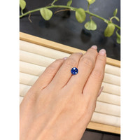 2.60 Ct. Blue Sapphire from Ceylon (Sri Lanka) Life Style