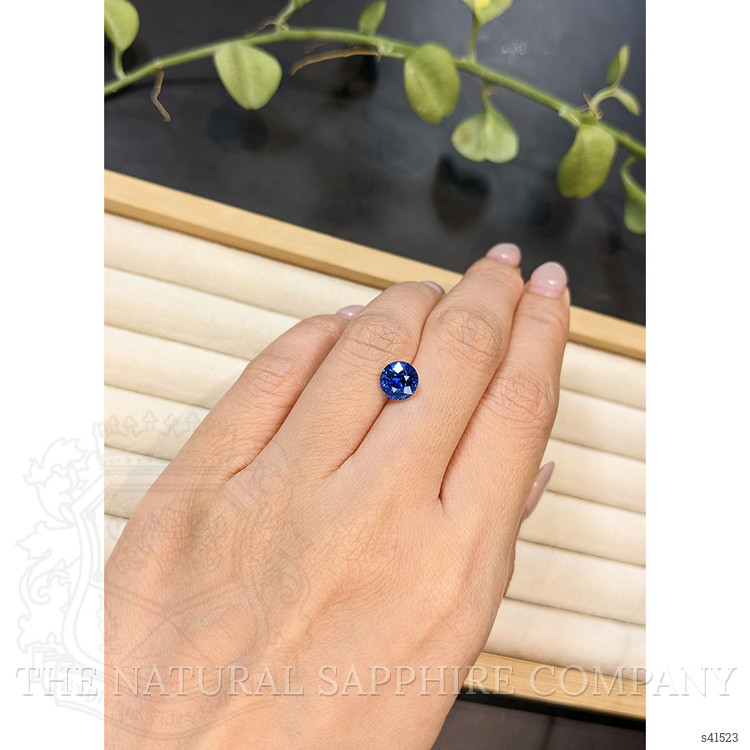 2.60 Ct. Blue Sapphire from Ceylon (Sri Lanka)