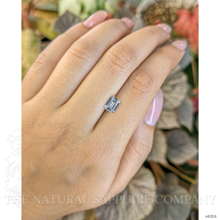 1.20 Ct. White Sapphire from Ceylon (Sri Lanka)
