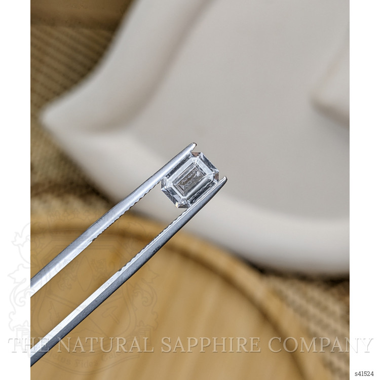 1.20 Ct. White Sapphire from Ceylon (Sri Lanka)