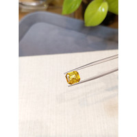 4.11 Ct. Orangish Yellow Sapphire from Ceylon (Sri Lanka) Life Style