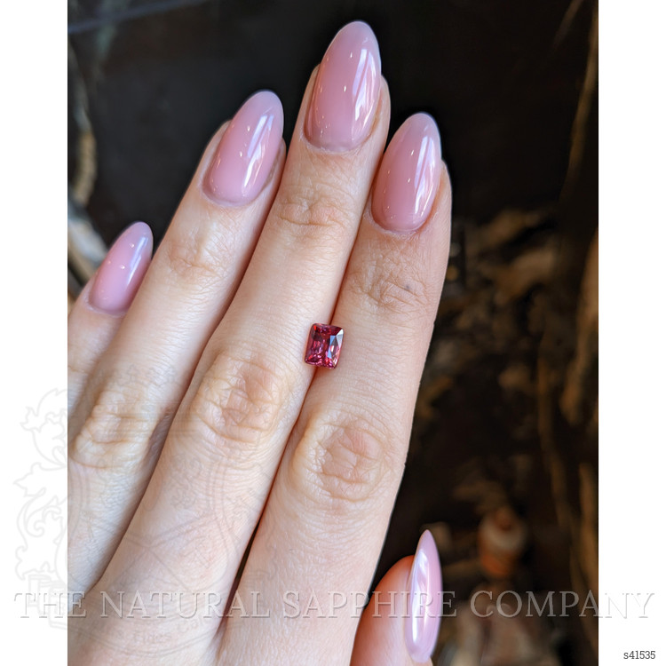 1.58 Ct. Padparadscha Sapphire from Ceylon (Sri Lanka)