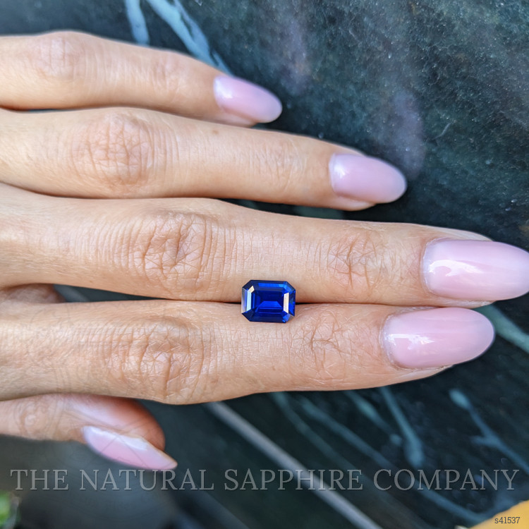2.34 Ct. Blue Sapphire from Ceylon (Sri Lanka)