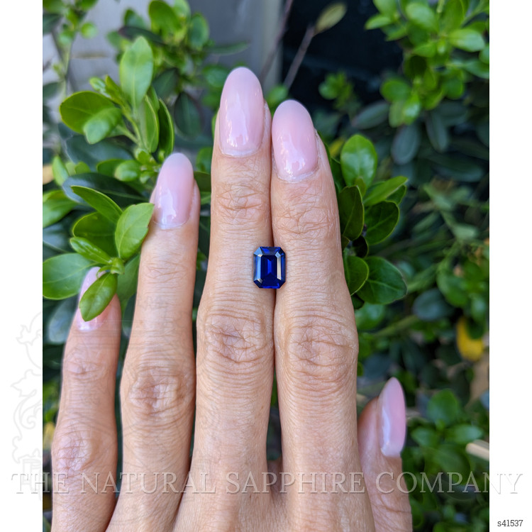 2.34 Ct. Blue Sapphire from Ceylon (Sri Lanka)