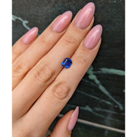 2.20 Ct. Blue Sapphire from Ceylon (Sri Lanka) Life Style