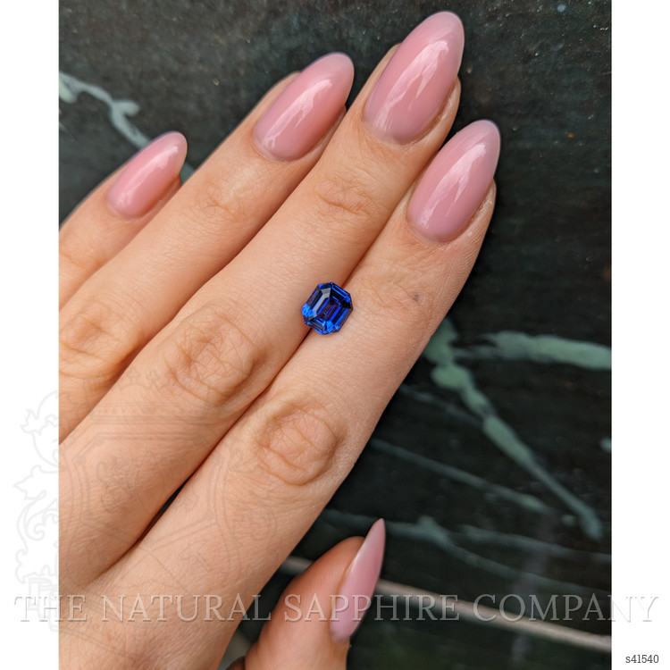 2.20 Ct. Blue Sapphire from Ceylon (Sri Lanka)
