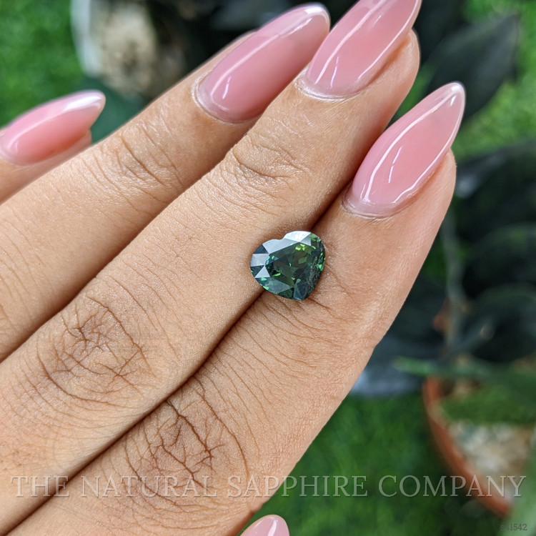 2.03 Ct. Bluish Green Sapphire from Madagascar