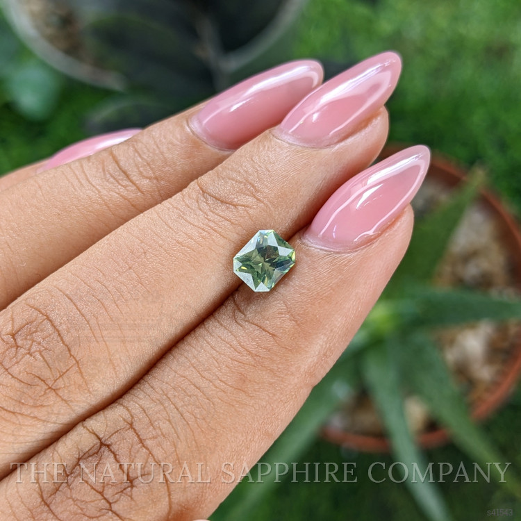 1.17 Ct. Yellowish Green Sapphire from Madagascar
