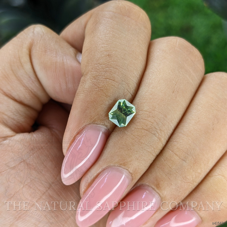1.17 Ct. Yellowish Green Sapphire from Madagascar