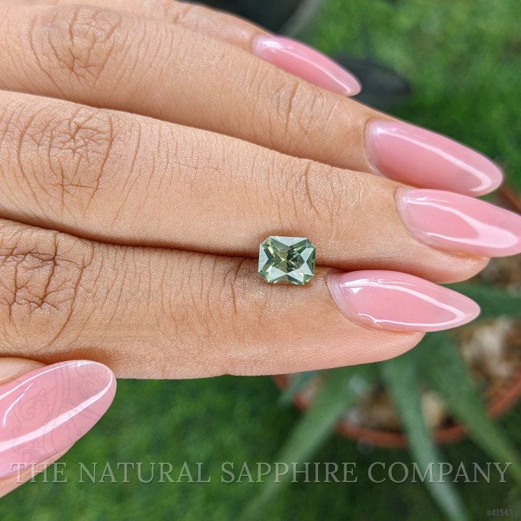 1.17 Ct. Yellowish Green Sapphire from Madagascar