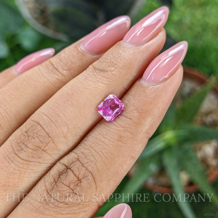 1.24 Ct. Reddish Pink Sapphire from Madagascar