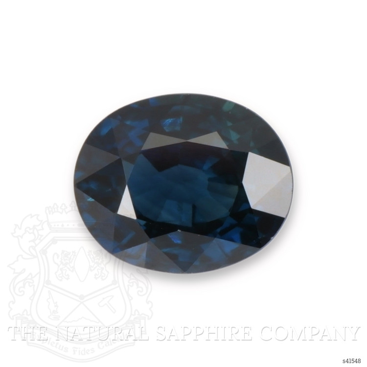 3.70 Ct. Greenish Blue Sapphire from Ceylon (Sri Lanka)